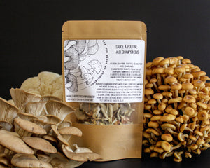 Poutine Gravy Mix with Mushrooms